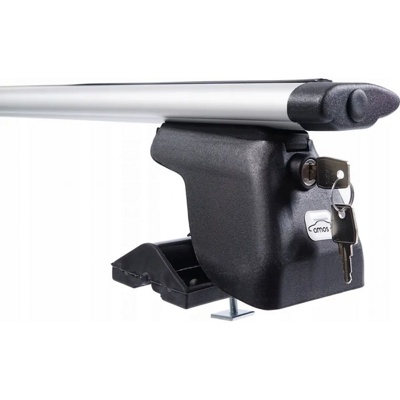 Автобагажник Amos Dromader D-T с поперечинами Aero-Alfa (крыло) с замком + замки Dromader plus