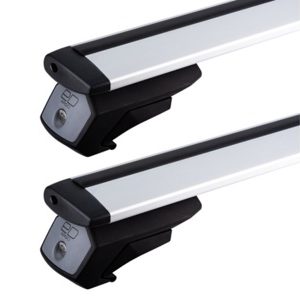 Автобагажник на рейлинги ED Евродеталь с замком крыло