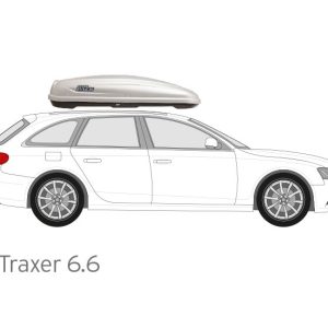 Бокс автомобильный INTER PACK Traxer серебристый